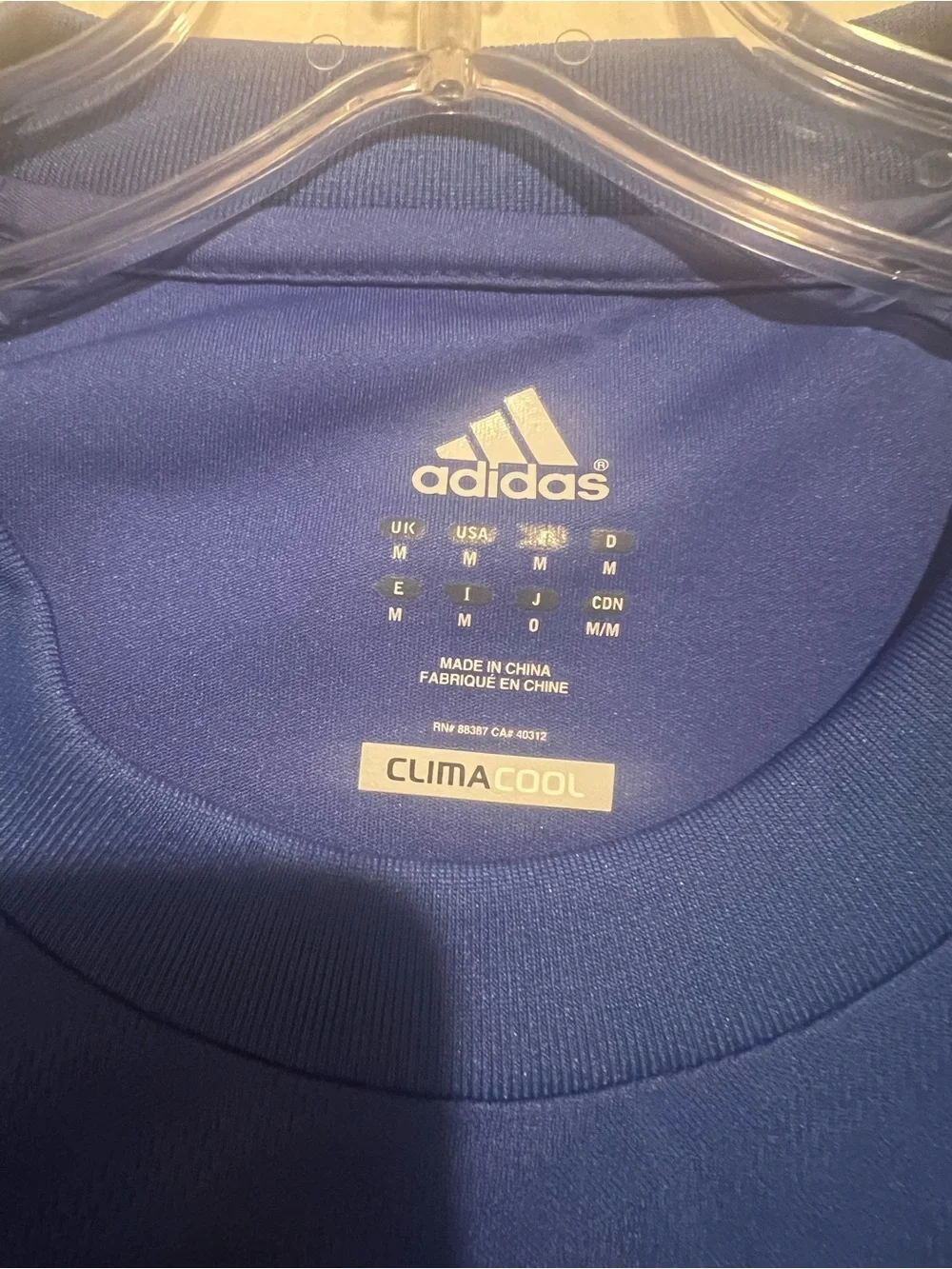 Adidas Chelsea Football Club Blue Soccer Jersey